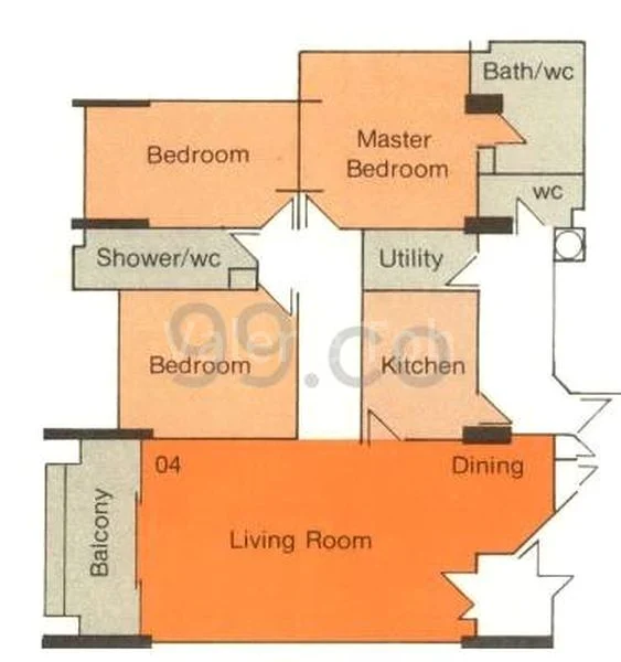 Common Room (Condo) for Rent in  Beauty World Centre - Image 11