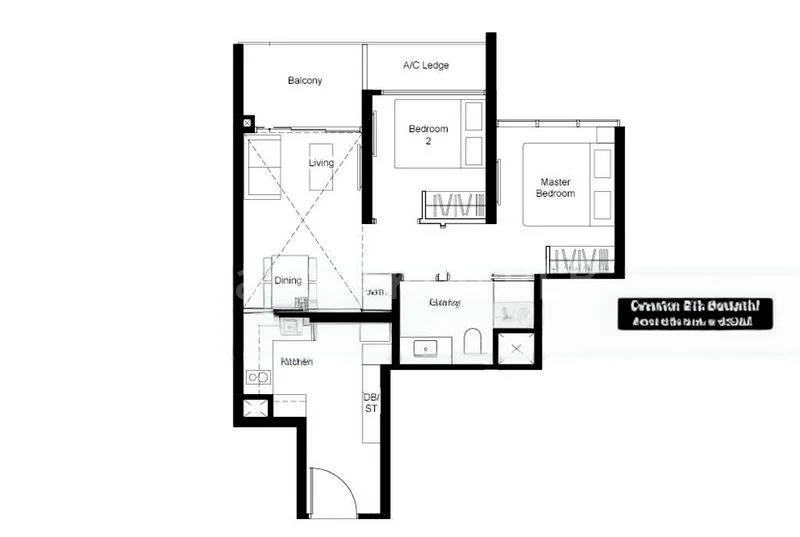 2 Bed Condo for Sale in  The Garden Residences - Image 15