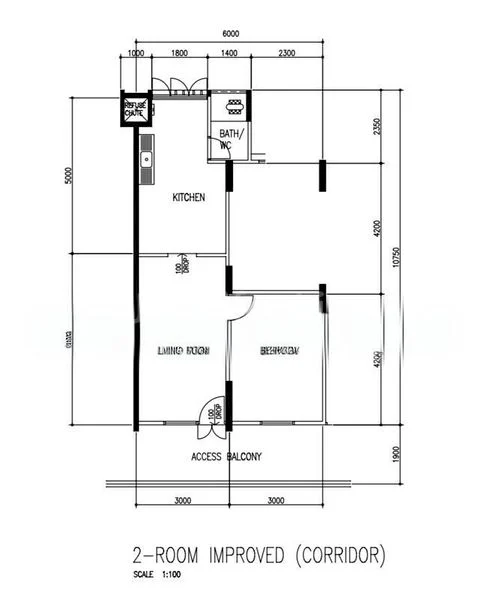 2 Room (2I) HDB for Sale in 7 Saint George's Lane - Image 4