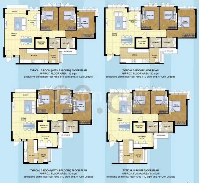 5 Room (5I) HDB for Rent in  678B Punggol Drive - Image 13
