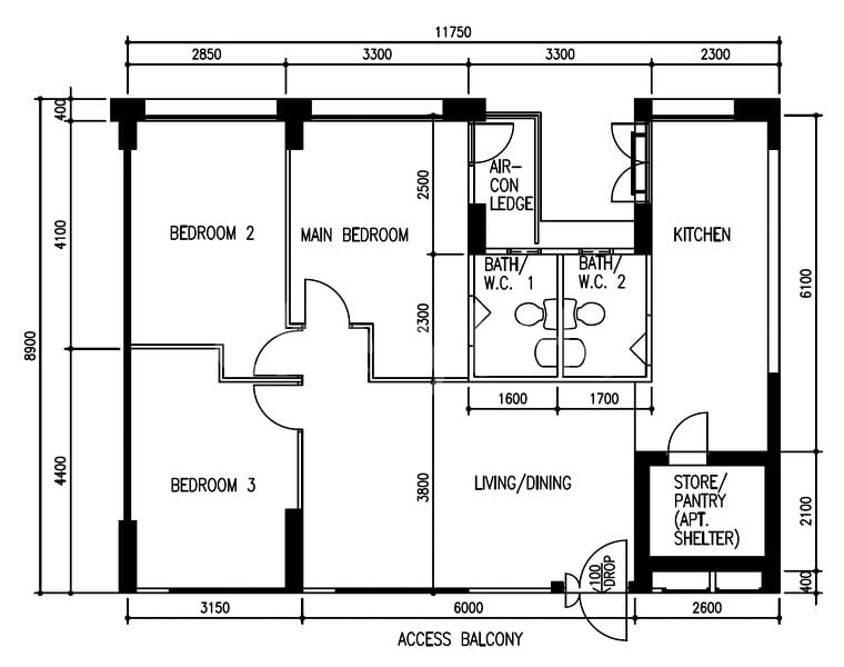 4 Room (4A) HDB for Sale in  475 Sembawang Drive - Image 8