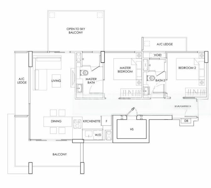 3 Bed Condo for Sale in  The Line @ Tanjong Rhu - Image 12