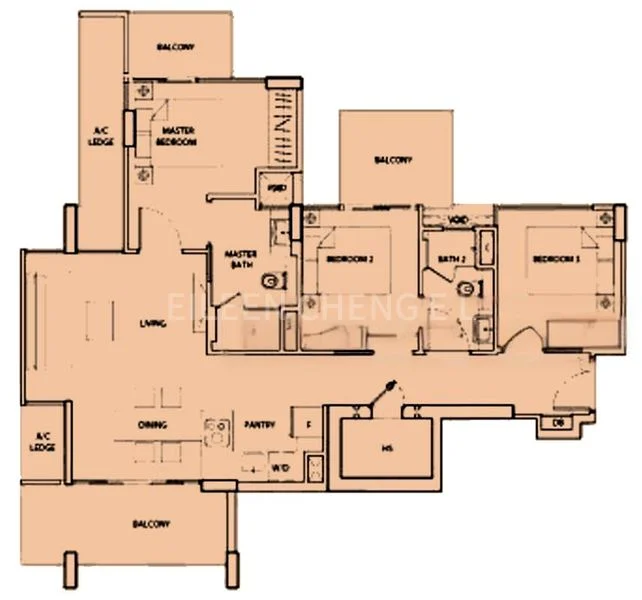 3 Bed Condo for Sale in  The Line @ Tanjong Rhu - Image 13