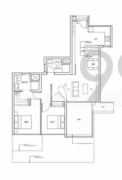 2 Bed Condo for Sale in  Cairnhill Nine - Image 14