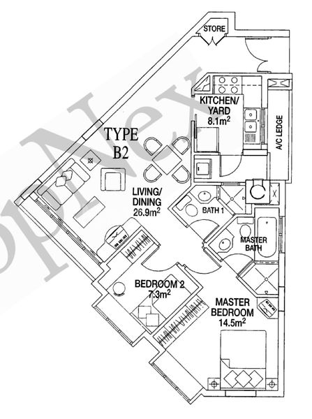 2 Bed Apartment (Condo) for Sale in Sunshine Plaza - Image 9