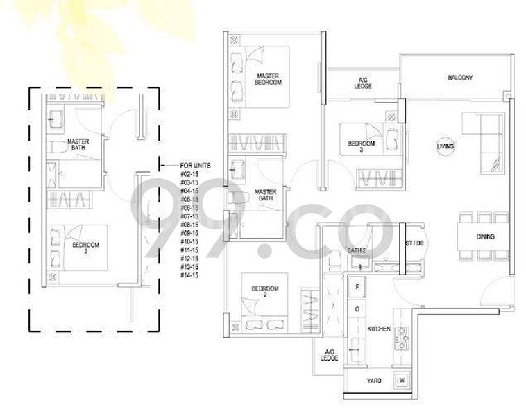 3 Bed Executive Condo for Sale in  The Rainforest - Image 15