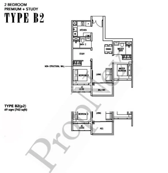 2 Bed (Condo) for Rent in  The Commodore - Image 10