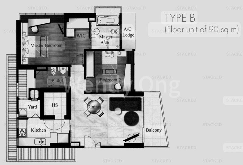 2 Bed Condo for Sale in  Riveria Gardens - Image 16