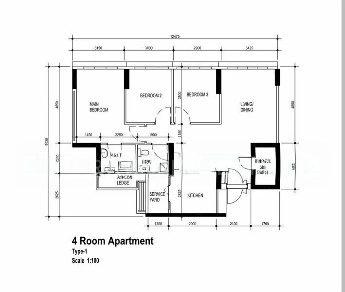 4 Room (4A) HDB for Sale in  608A Tampines North Drive 1 - Image 9