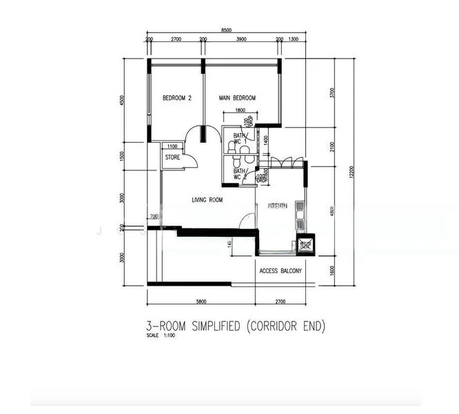 3 Room (3S) HDB for Sale in  685 Race Course Road - Image 9