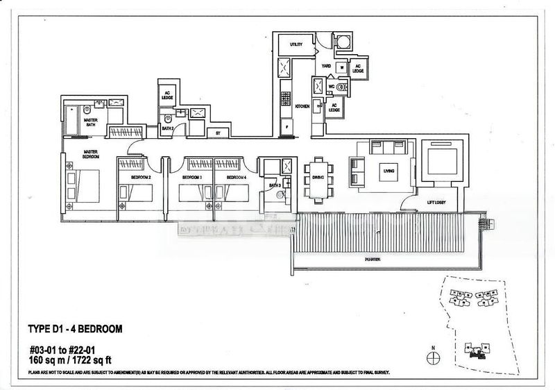 4 Bed Condo for Rent in  Skyline Residences - Image 10