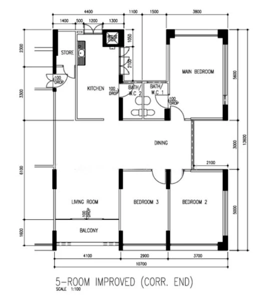 5 Room (5I) HDB for Sale in  238 Lorong 1 Toa Payoh - Image 7