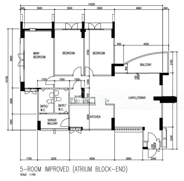 5 Room (5I) HDB for Sale in  288A Bukit Batok Street 25 - Image 19