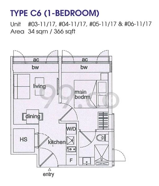 1+1 Bed Apartment (Condo) for Sale in  Rv Edge - Image 18