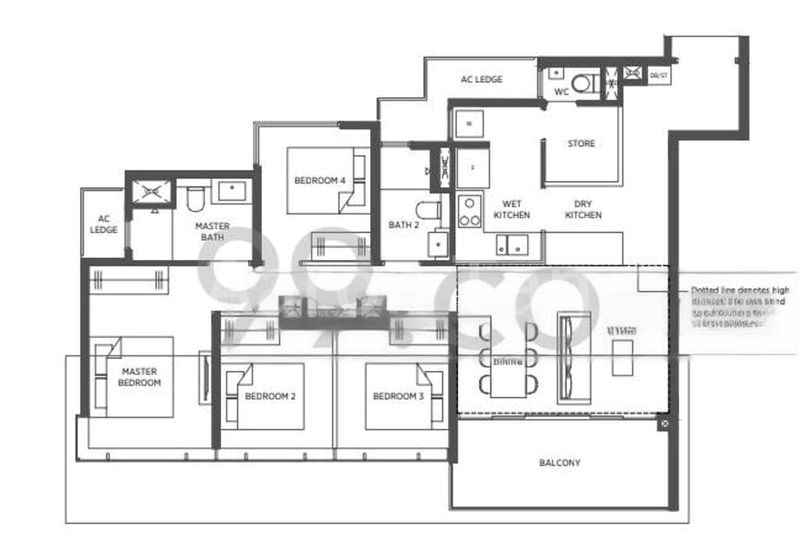 4 Bed Condo for Rent in  Parc Esta - Image 8