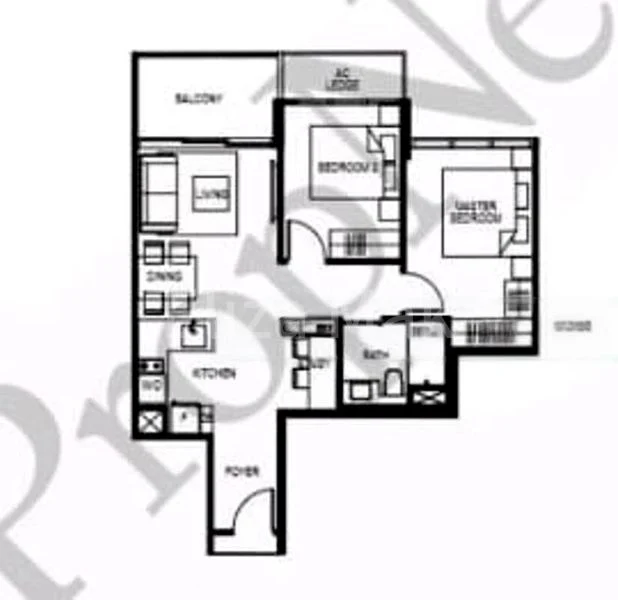 2 Bed Condo for Rent in  The Gazania - Image 9