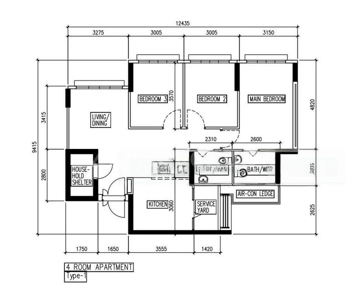 4 Room (4A) HDB for Sale in  429B Bedok North Road - Image 7