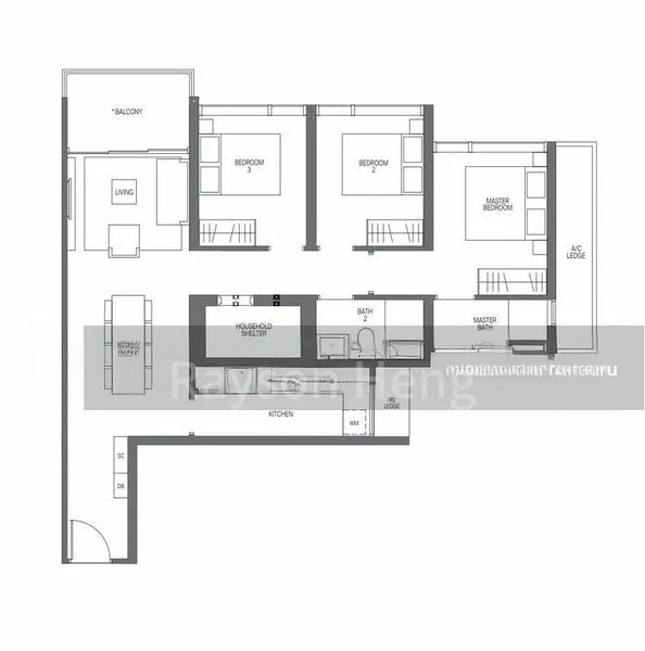 3 Bed Condo for Sale in  Midtown Modern - Image 18