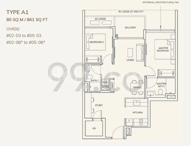 2+1 Bed Apartment (Condo) for Sale in Ardor Residence - Image 4