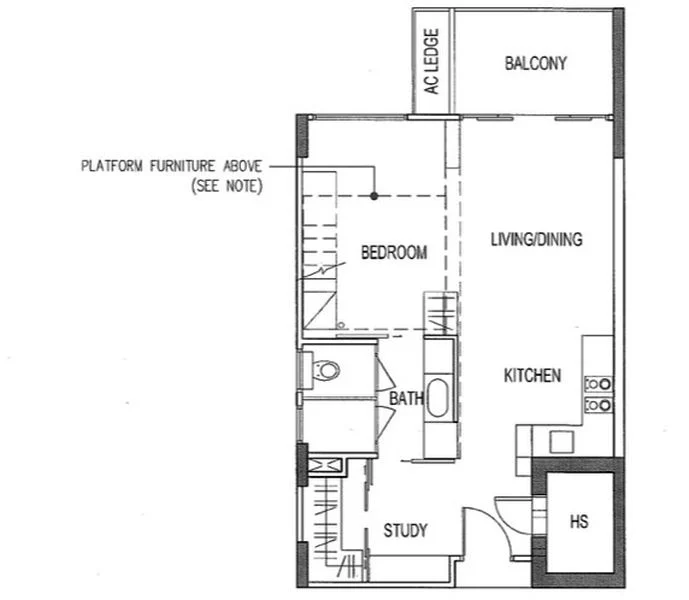 1 Bed (Condo) for Rent in  The Seawind - Image 9