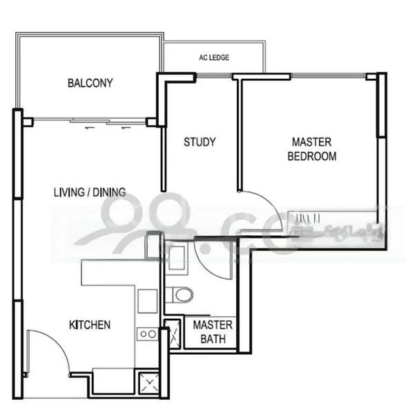 1 Bed Condo for Rent in  Eco - Image 7