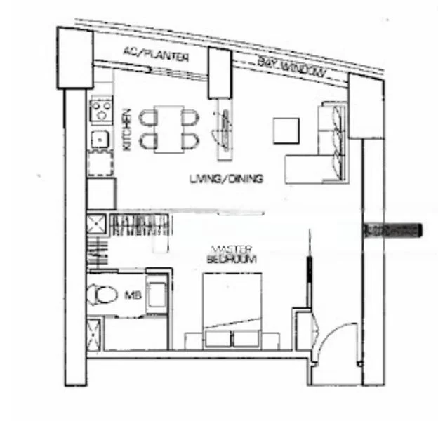 1 Bed Condo for Rent in  The Sail @ Marina Bay - Image 12