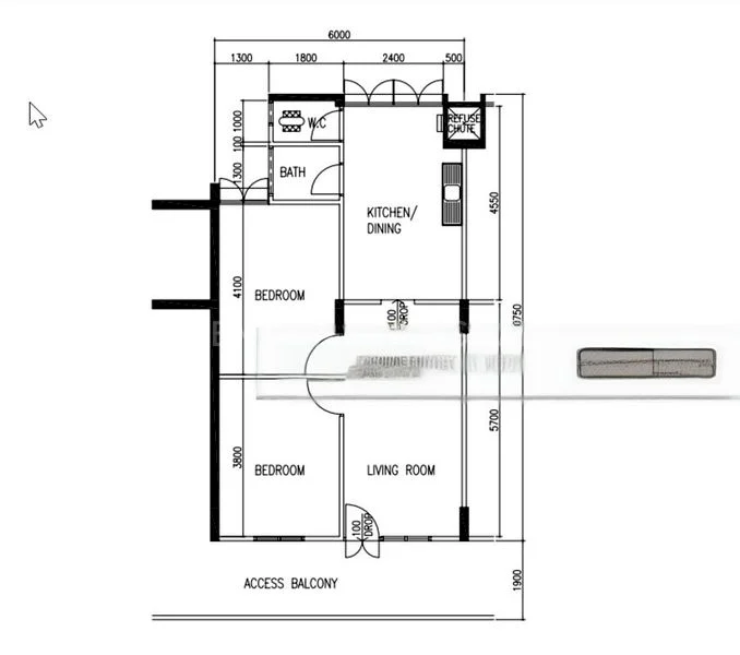 3 Room (3I) HDB for Rent in  57 New Upper Changi Road - Image 14