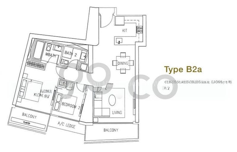 2 Bed Condo for Sale in  Marina Bay Residences - Image 16