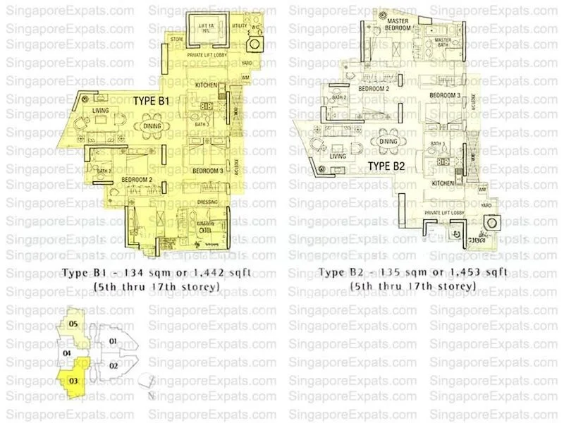 3 Bed Condo for Rent in Cuscaden Residences - Image 15
