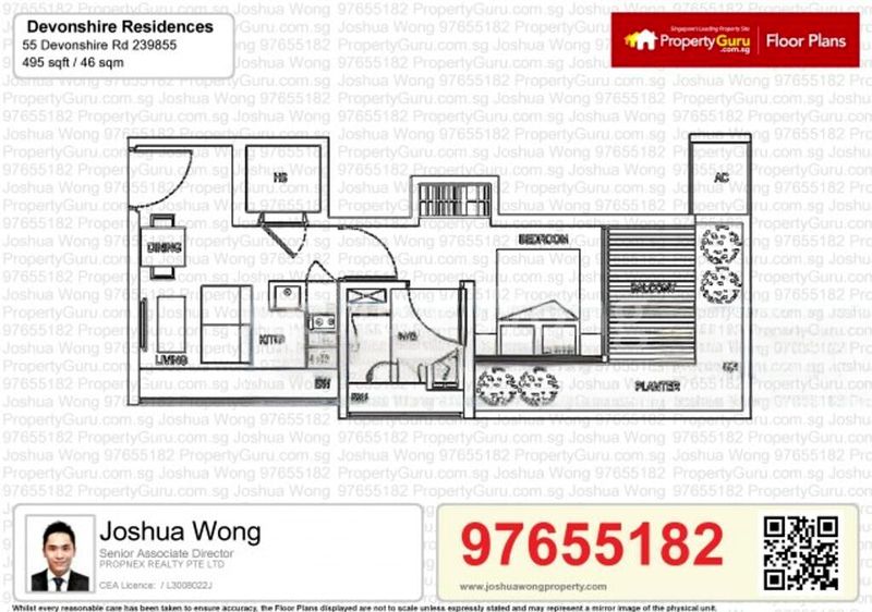 1 Bed Condo for Rent in  Devonshire Residences - Image 9