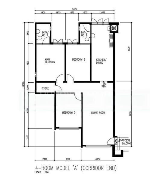 4 Room (4A) HDB for Sale in  248 Bukit Batok East Avenue 5 - Image 10