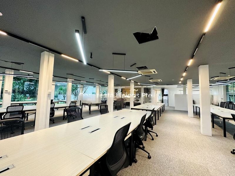 Office for Rent: SUBURBAN OFFICE WITH CHARM & GREENERY; Old School charm, ready with Workstations and a Board room. - Image 5