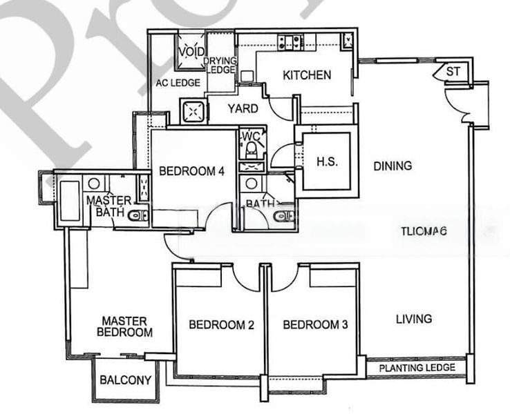 4 Bed Condo for Sale in  Park Green - Image 13