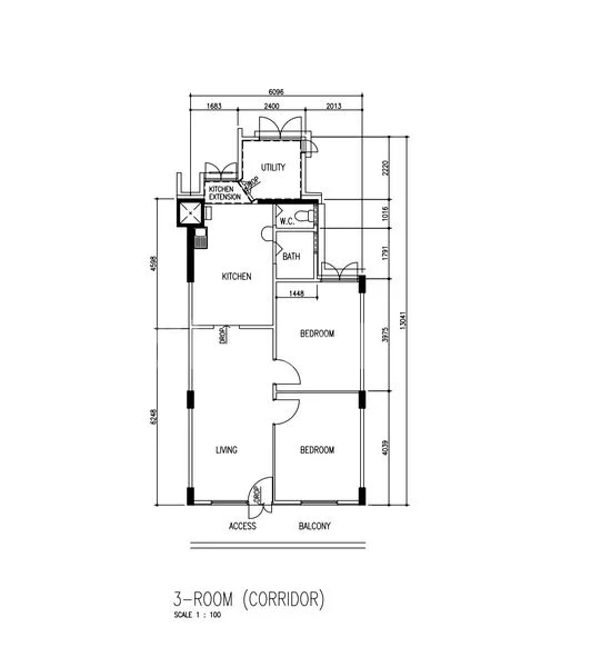 3 Room (3I) HDB for Sale in  2 Bedok South Avenue 1 - Image 10