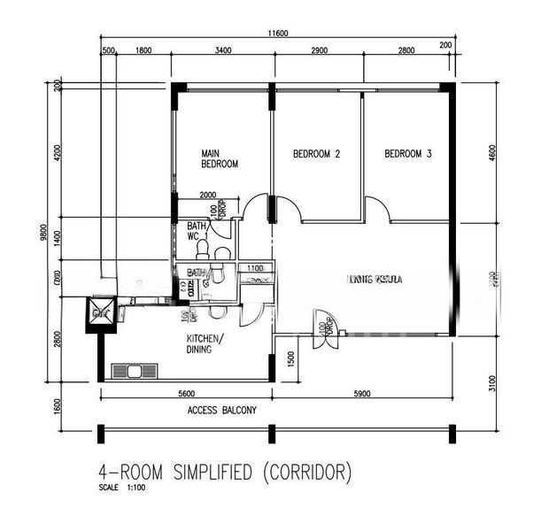 4 Room (4S) HDB for Sale in  795 Yishun Ring Road - Image 11