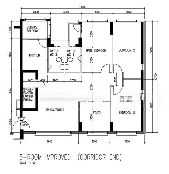 5 Room (5I) HDB for Sale in  330 Sembawang Close - Image 11