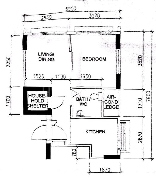 2 Room (2A) HDB for Sale in 457B Sengkang West Road - Image 4