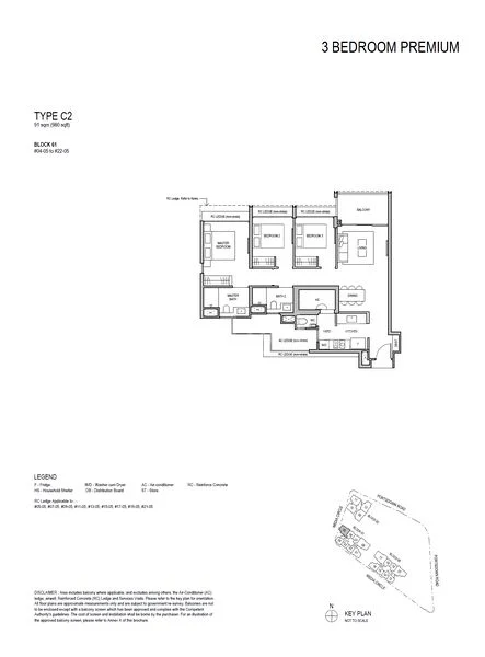 3 Bed Condo for Sale in Bloomsbury Residences / Bloomsbury Shoppes - Image 44