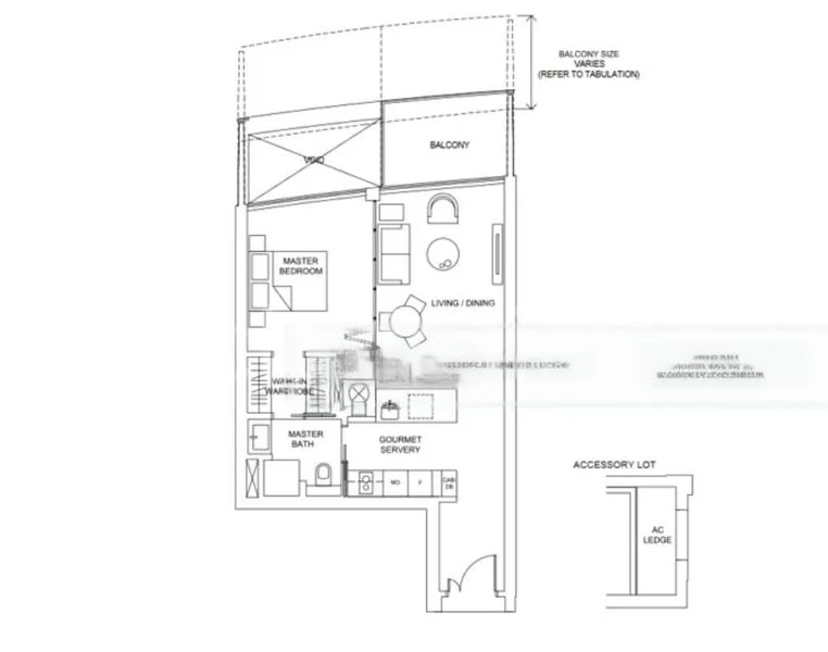 1 Bed Condo for Rent in  Marina One/ The Heart - Image 6