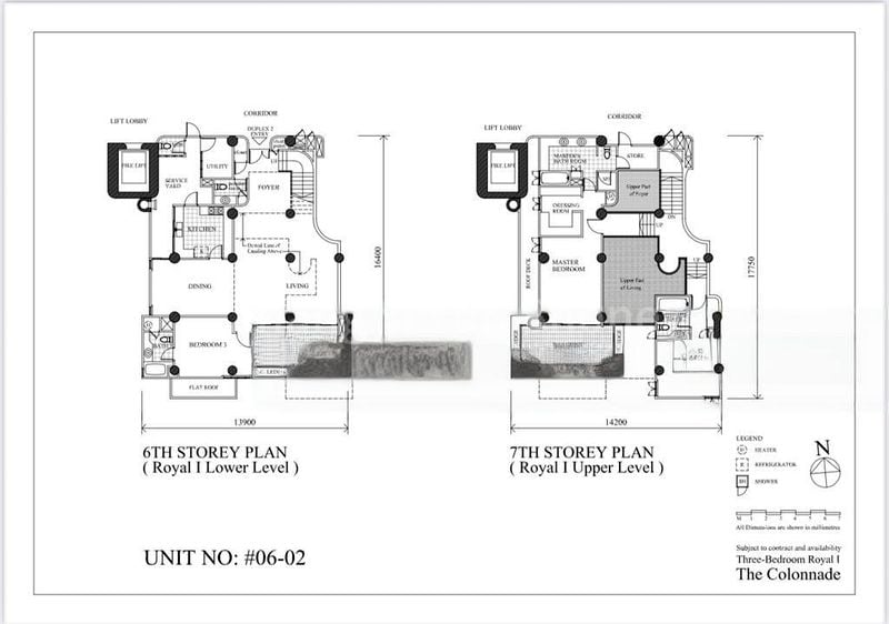 3 Bed Condo for Rent in  The Colonnade - Image 19