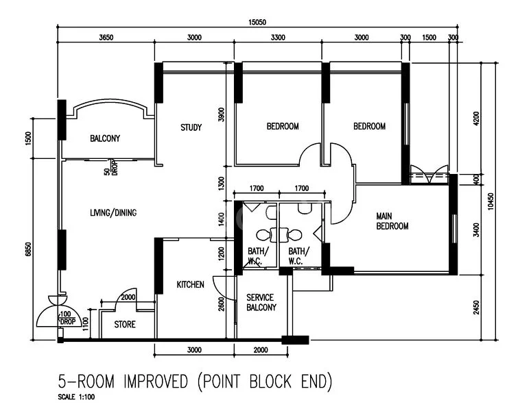 5 Room (5A) HDB for Rent in 153A Lorong 1 Toa Payoh - Image 16