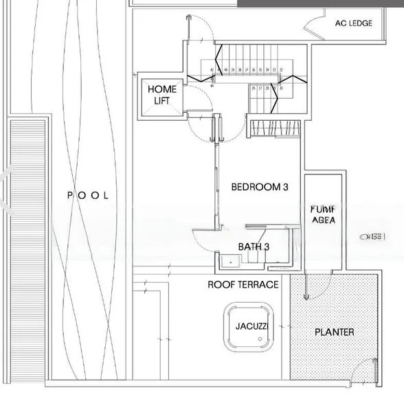 4 Bed Apartment (Condo) for Rent in  The Oliv - Image 6