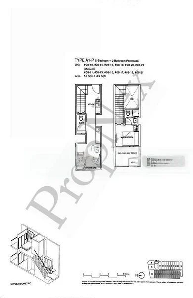 2 Bed Apartment (Condo) for Rent in  # 1 Loft - Image 15