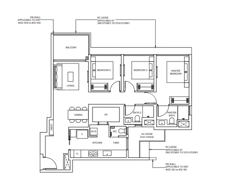 3 Bed Condo for Sale in  Parktown Residence - Image 8