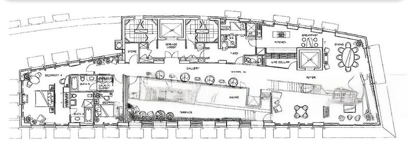 5 Bed Apartment (Condo) for Rent in  The Tomlinson - Image 13