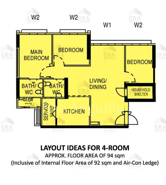 4 Room (4A) HDB for Sale in  409B Northshore Drive - Image 13