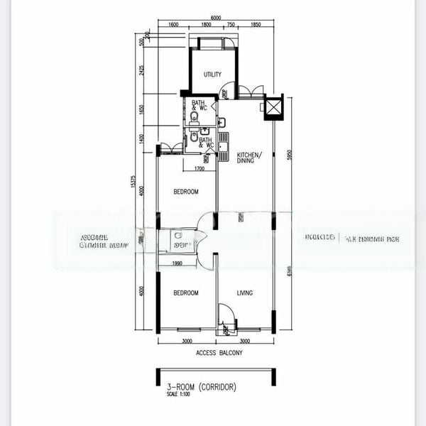 3 Room (3A) HDB for Rent in  26 Teck Whye Lane - Image 18
