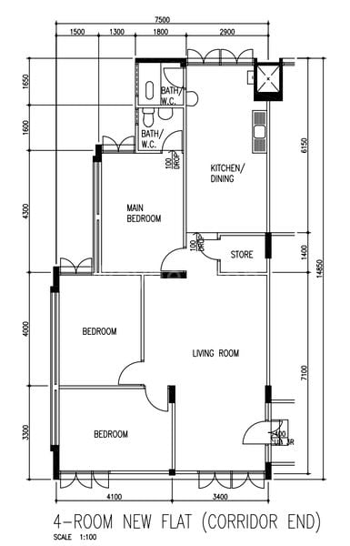 Common Room (HDB) for Rent in  703 Yishun Avenue 5 - Image 7