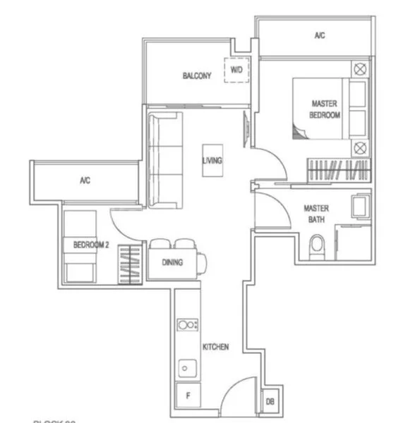 2 Bed Apartment (Condo) for Rent in  Natura @ Hillview - Image 14