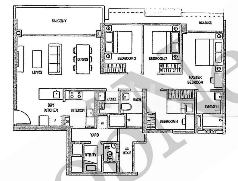 4 Bed Executive Condo for Sale in  The Topiary - Image 20